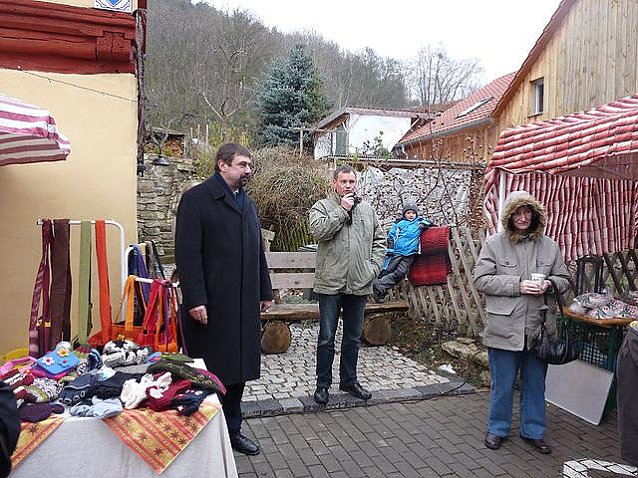 Bild: Weihnachtsmarkt Jechaburg
