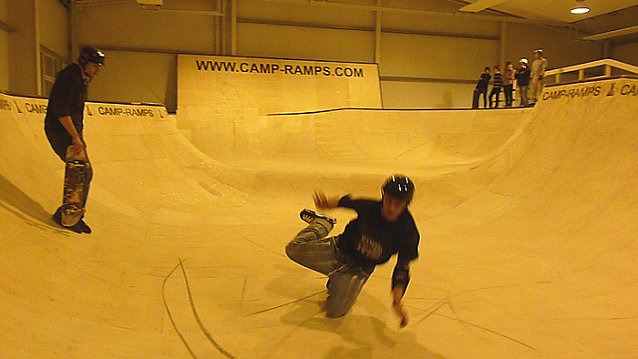 Bild: Einweihung Skaterbahn