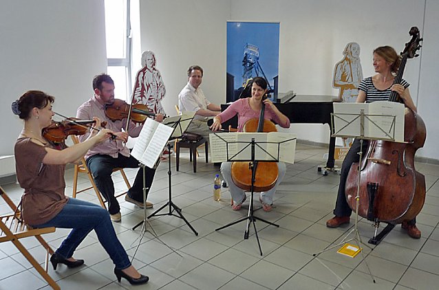 Bild: "Forellenquintett" in der Galerie