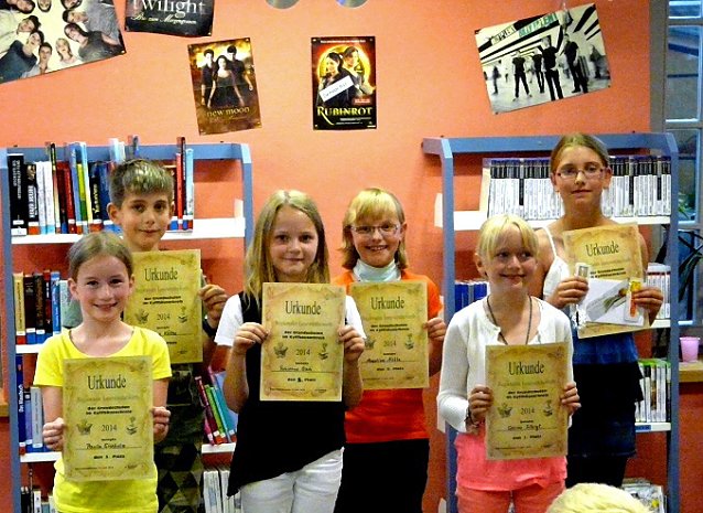 Bild: Vorlesewettbewerb der Grundschulen