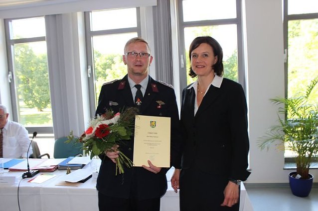 Bild: Neuer Kreisjugendfeuerwehrwart 