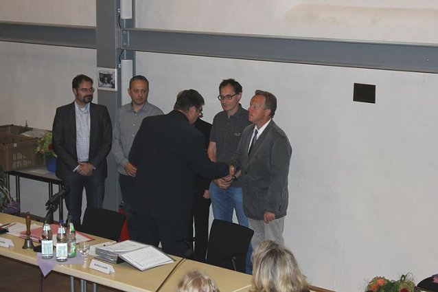 Bild: Konstituierende Sitzung des Stadtrats