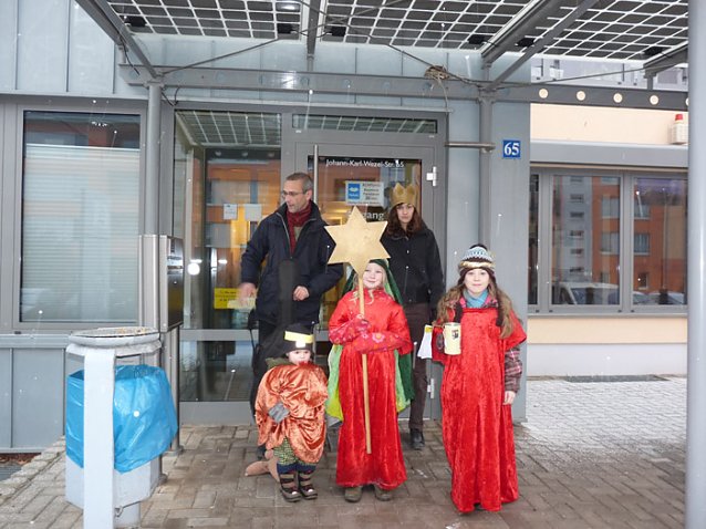 Bild: Sternsinger 2009