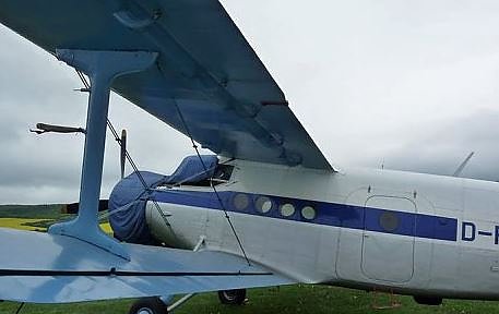 Bild: Ausflug zum Flugplatz
