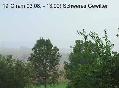 Bild: Schweres Gewitter
