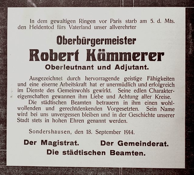 Bild: Heute vor 100 Jahren