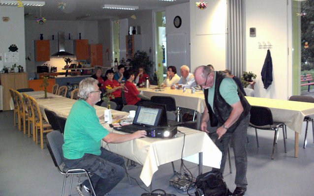 Bild: Verkehrsteilnehmerschulung im Freizeitzentrum Artern