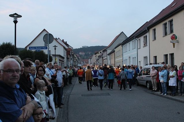 Bild: Bauernheer zog durch Bad Frankenhausen