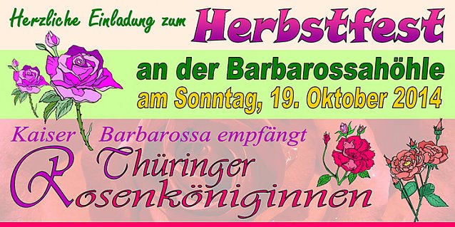 Bild: Herbstfest an der Barbarossah&ouml;hle