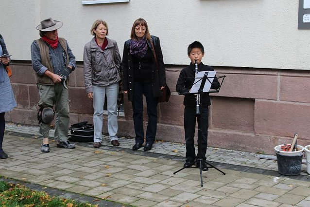 Bild: Stolpersteine in Sondershausen verlegt