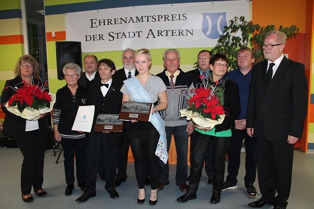 Bild: Ehrenamtspreise in Artern verliehen