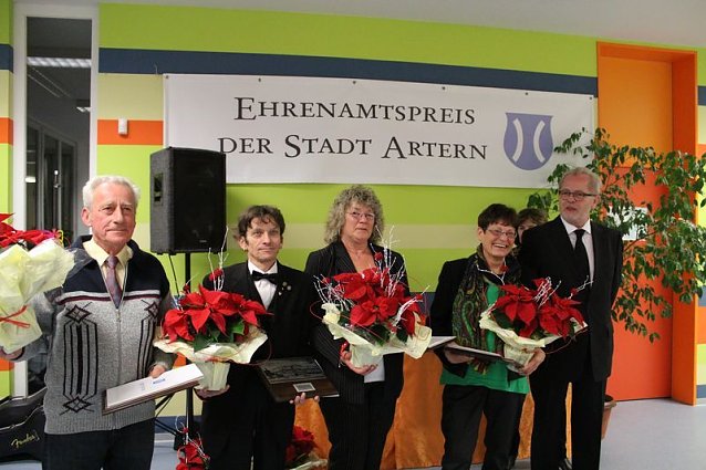 Bild: Ehrenamtspreise in Artern verliehen