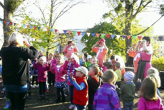 Bild: Herbstfest in der Kita Wipperg&auml;rtchen