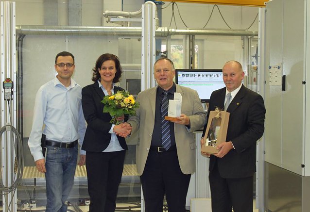 Bild: Gratulation zum Ernst-Abbe-Preis