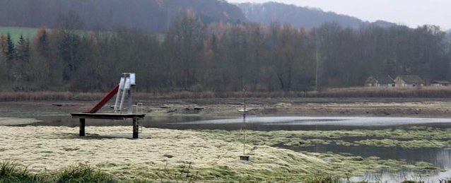 Bild: Ja was ist denn mit dem Teich passiert?