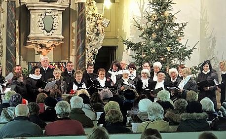 Bild: Adventssingen in Ro&szlig;leben und Eisleben