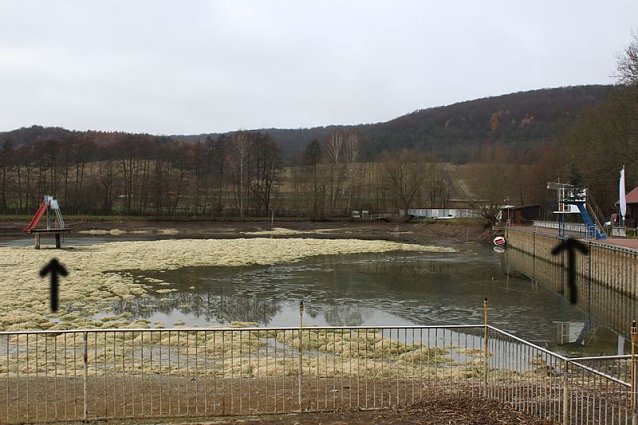 Bild: Premiere am Bebraer Teich