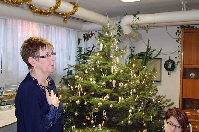 Bild: Im Verband Weihnacht gefeiert