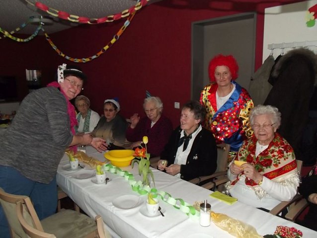 Bild: WB 4 feierte kr&auml;ftig Fasching