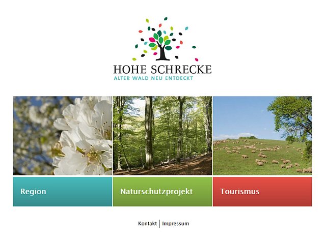 Bild: Neue Internetseite f&uuml;r die Hohe Schrecke online