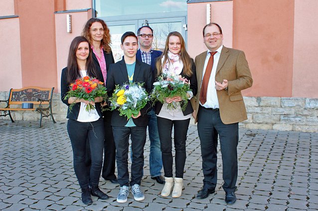 Bild: Ausbildung 2015 bei den Stadtwerken Sondershausen GmbH