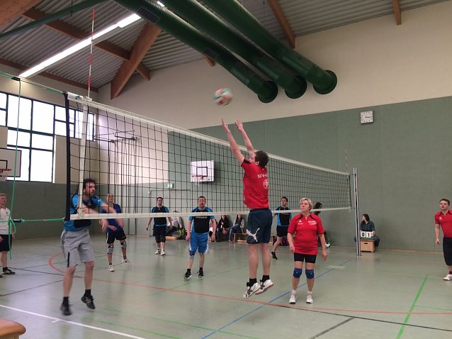 Bild: Ergebnisse vom Volleyball