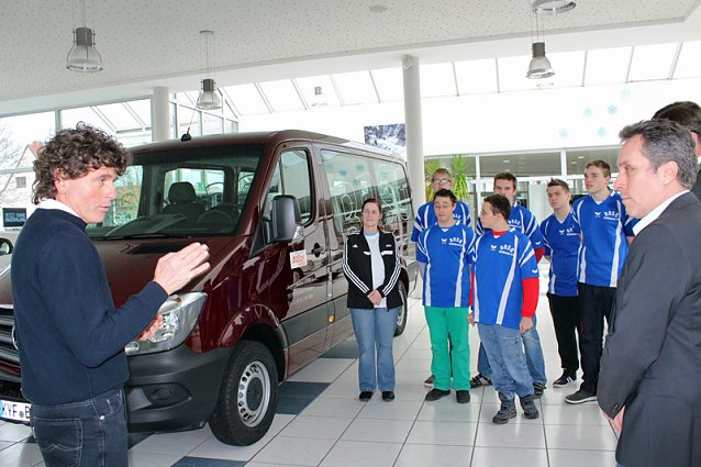 Bild: "Aktion Mensch" sponsert Fahrzeug f&uuml;r BRSG