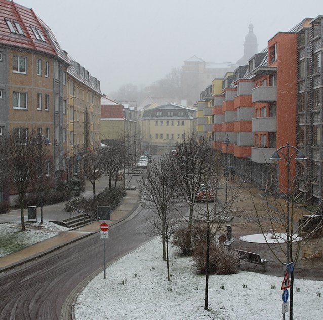 Bild: Matschwetter in Sondershausen