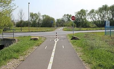 Bild: Wie weiter am Unstrut-Werra-Radweg