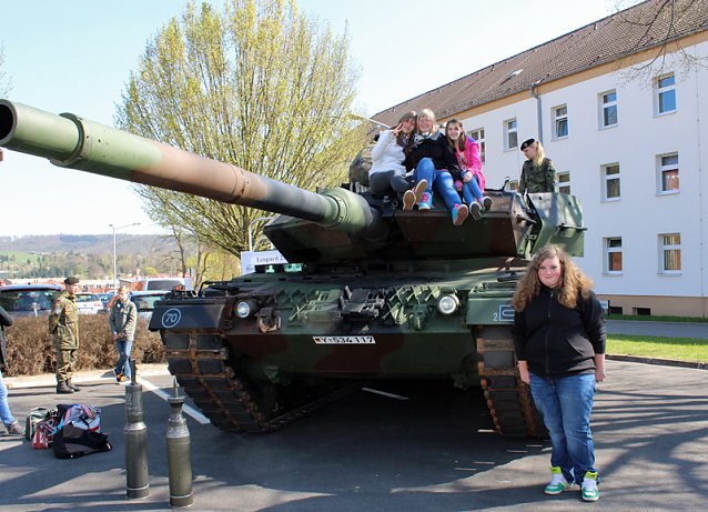 Bild: Beim Girlsday Erfahrungen gesammelt