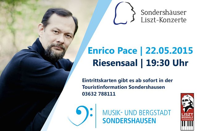 Bild: Enrico Pace zur Liszt-Biennale