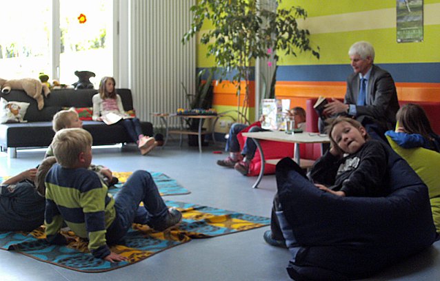 Bild: Im Freizeitzentrum gelesen