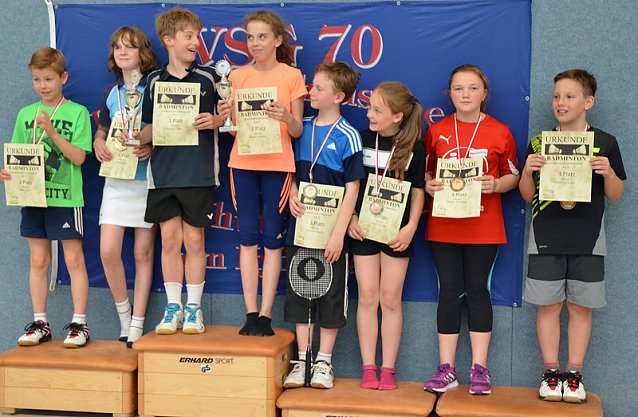 Bild: Landeseinzelmeisterschaften im Badminton