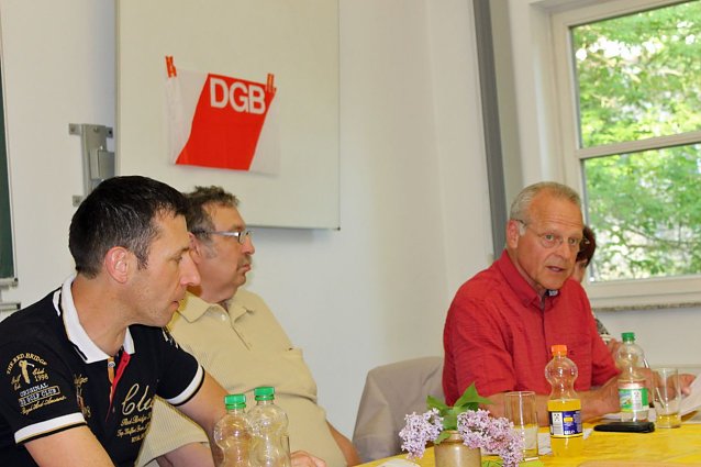 Bild: Kritische Jubil&auml;umsveranstaltung des DGB