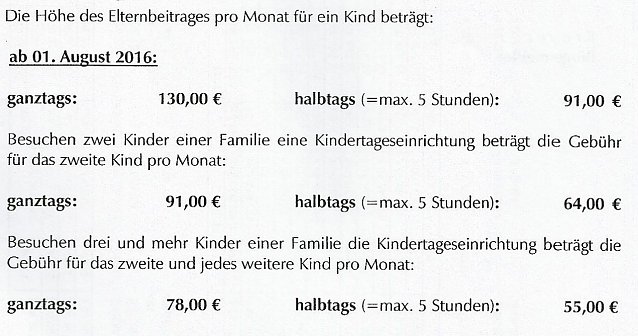 Bild: Beschluss &uuml;ber Geb&uuml;hrenerh&ouml;hung bei Kitas