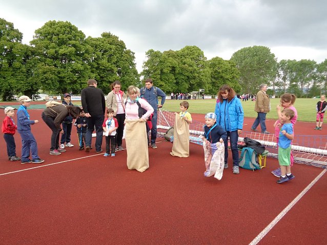 Bild: Familiensportfest in Bad Frankenhausen