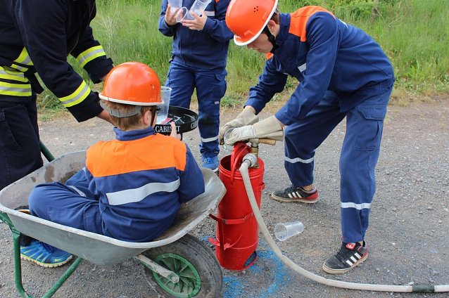 Bild: Gel&auml;ndespiel der Jugendfeuerwehren