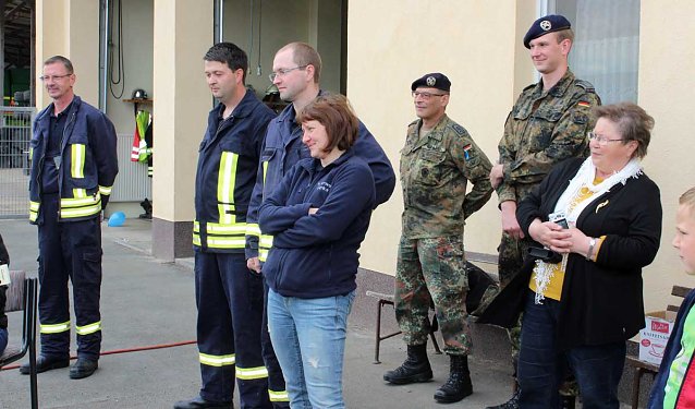 Bild: Kindertag bei der Feuerwehr in Berka