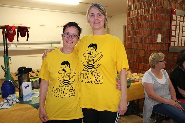 Bild: In der Borntalhalle wird geturnt