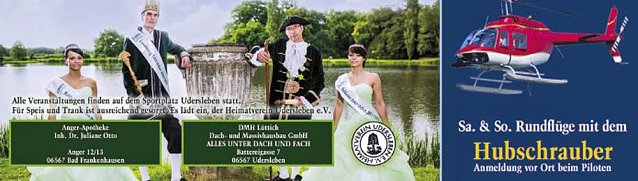 Bild: Programm zum 20. Lindenbl&uuml;tenfest
