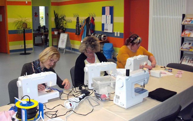 Bild: N&auml;hkurs im Freizeitzentrum