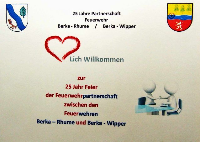 Bild: 25 Jahre Partnerschaft der Feuerwehren,..