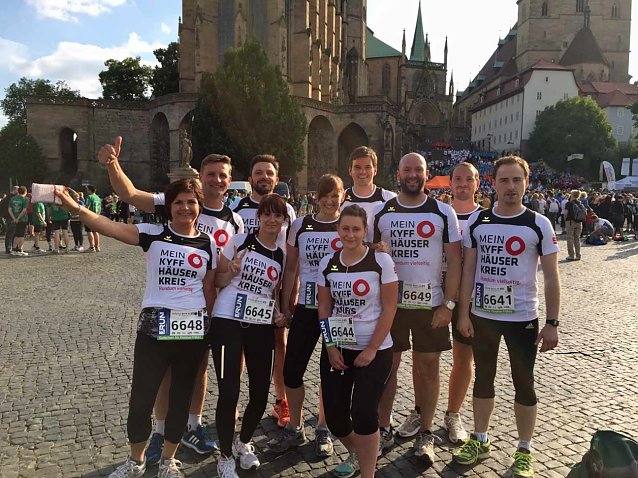 Bild: Unternehmenslauf 2015 in Erfurt