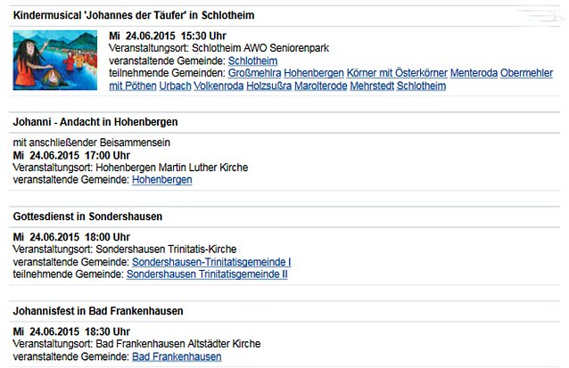 Bild: Termine, Termine