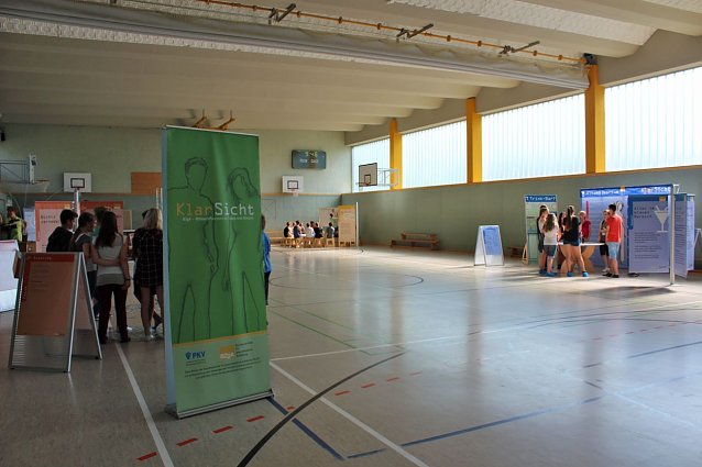 Bild: KlarSicht-Mitmach-Parcours in Greu&szlig;en