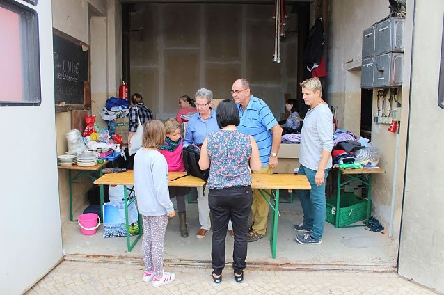 Bild: Hilfswelle in der Kurstadt