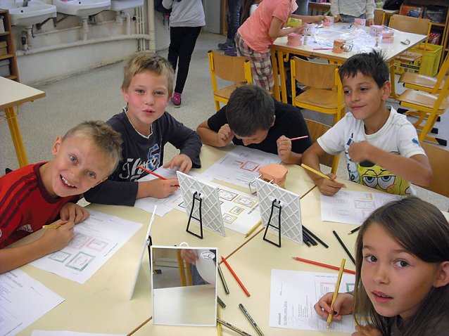 Bild: Gesunde Z&auml;hne in der Grundschule in Wiehe