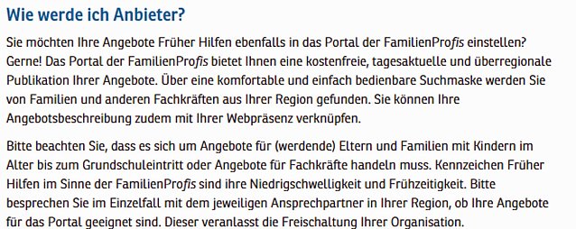Bild: FamilienProfis f&uuml;r den Kyffh&auml;userkreis