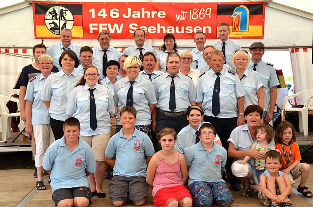 Bild: Dank der Feuerwehr