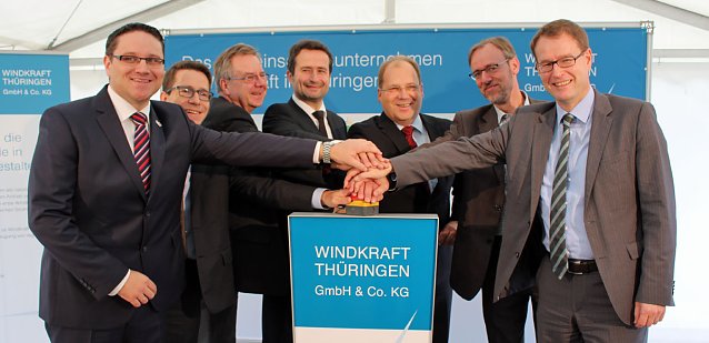 Bild: Windpark Mihla in kommunaler Hand